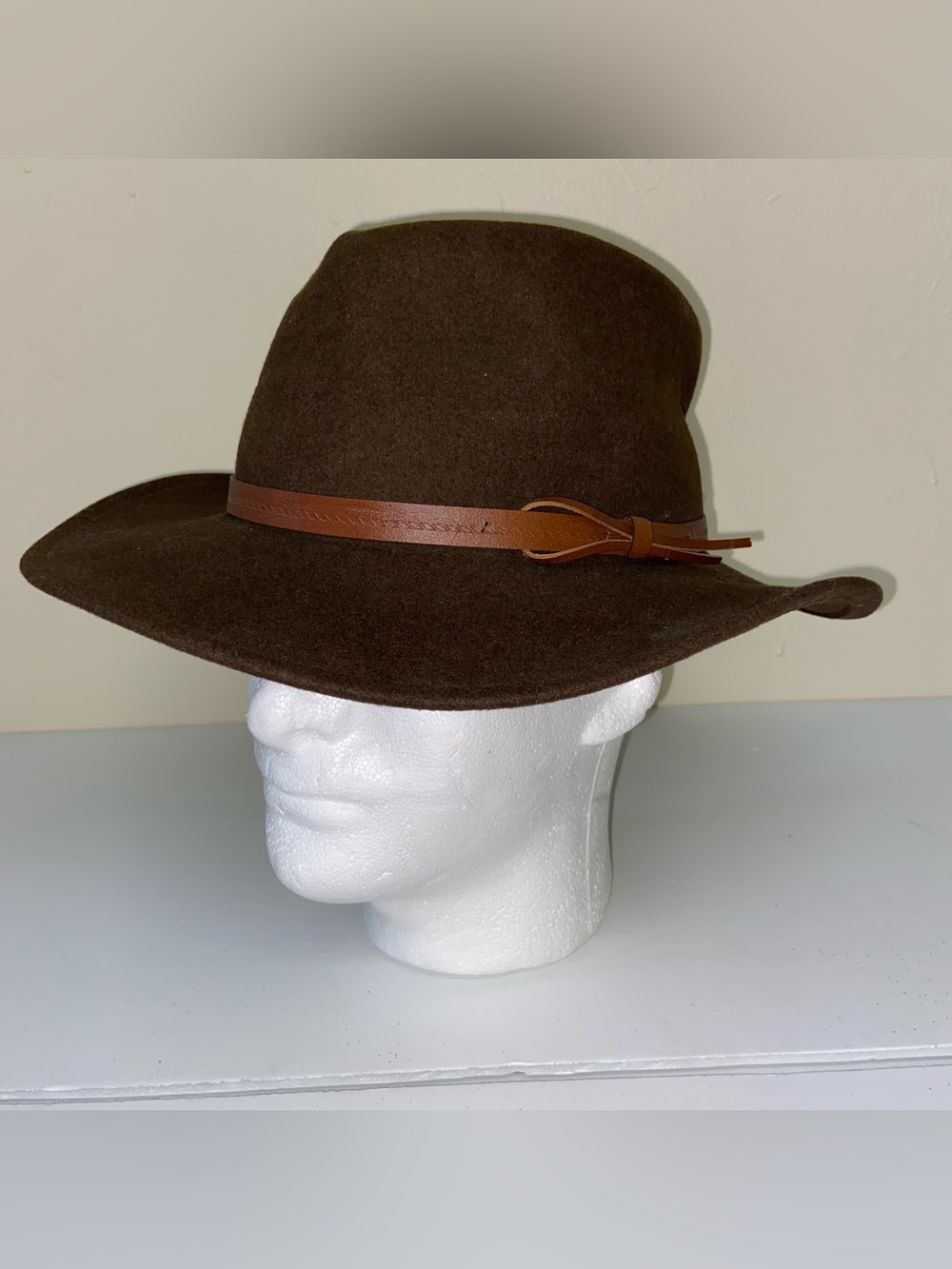 Vintage Country Gentleman Hat Mens Medium Lite Felt Wool Safari USA Packable